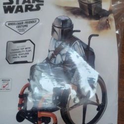 Child MEDIUM Mandalorian Wheel Chair Friendly 