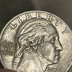 Rare Anna May Wong 2022 D Quarter (Error Coin)