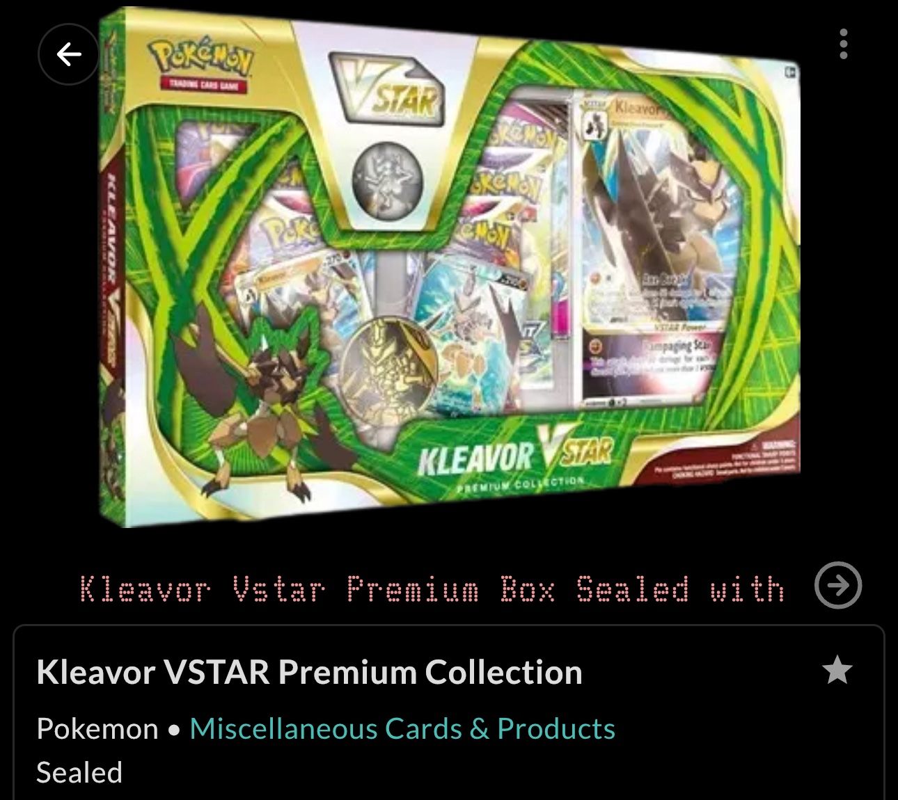 Kleavor VSTAR Premium Collection