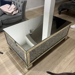 Mirrored Coffee Table 