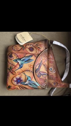 Brand New Anuschka Crossbody Bag