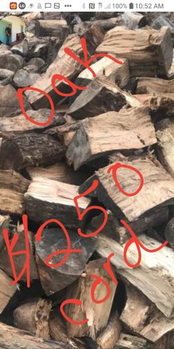 Oak firewood