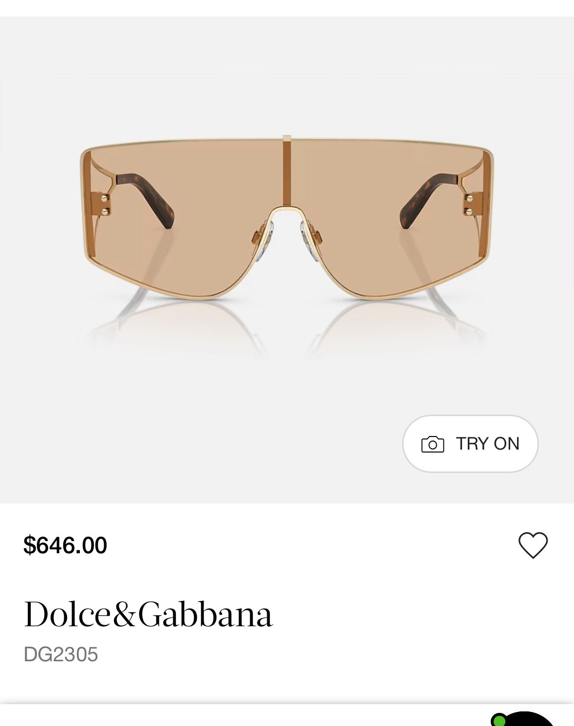 Dolce& Gabbana Sunglasses