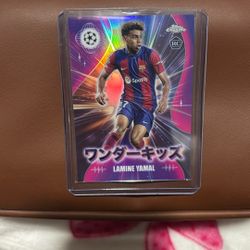 Lamine Yamal Rookie card
