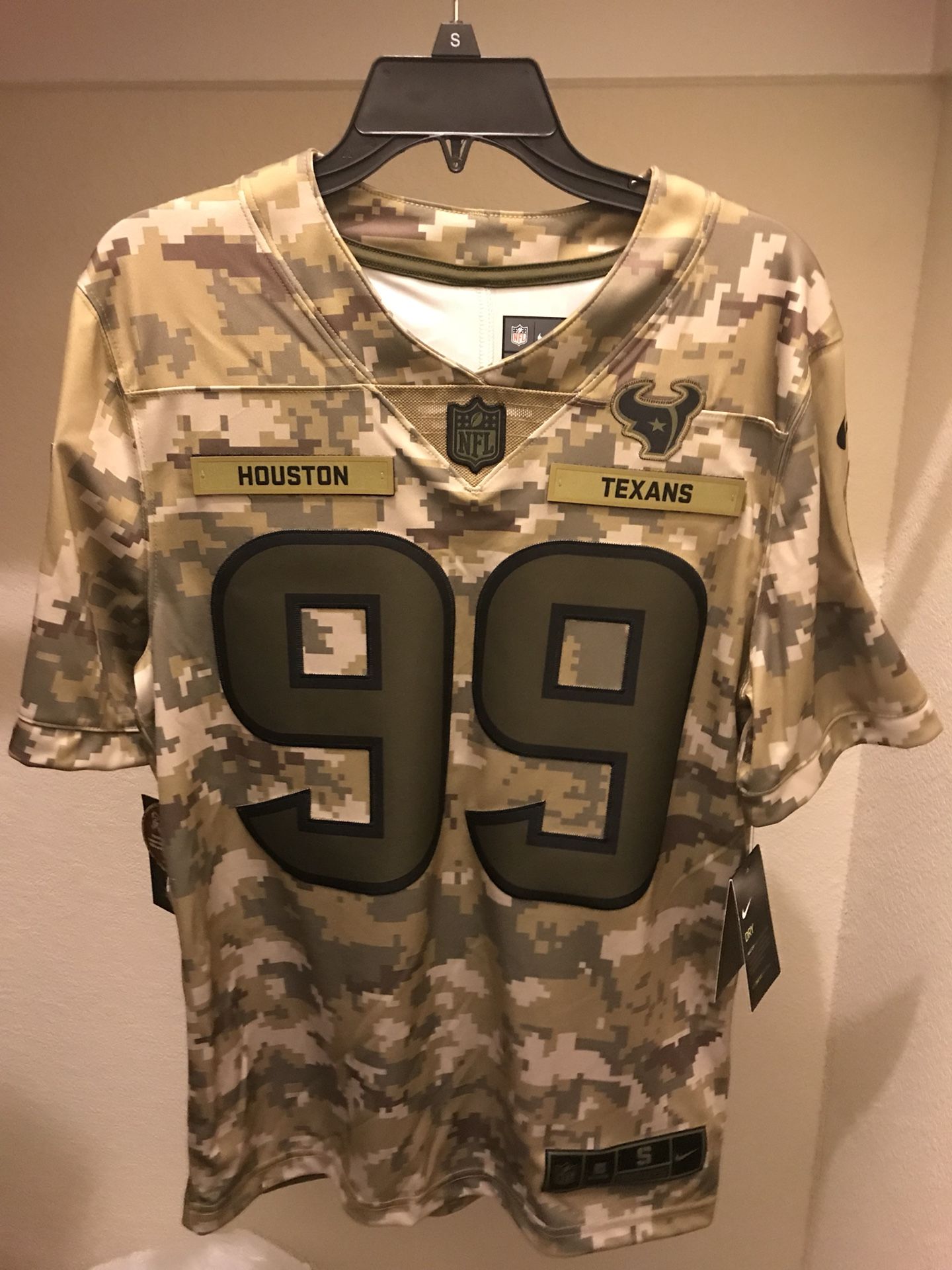 Houston Texans Nike Salute To Service JJ WATT Jersey