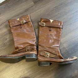 Coach Leather Boots 