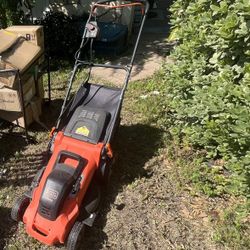 Black And Decker Lawnmower Like New 