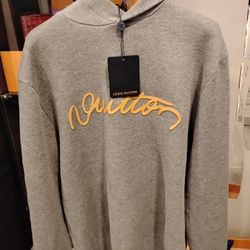 Louis Vuitton Wool Hooded Sweater, NWT, LARGE