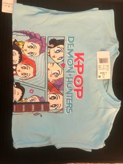 Kpop Demon Hunter shirt size 8