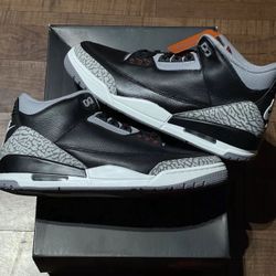 Air Jordan 3 Retro “Black Cement”