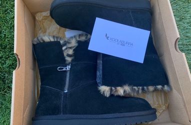 Koolaburra By UGG Black Cheetah Boots