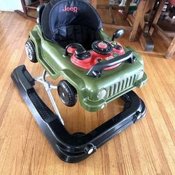 Kids Classic wrangler Jeep 3- in 1 Grow with me Walker is new