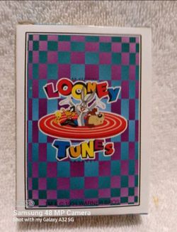 Vintage Looney tunes playing cards