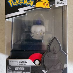 Pokemon Litwick figure in display case inside original factory packaging box. New conditions. PKW3696.
*** Cash 💸 only, please. Front Door pick-up on