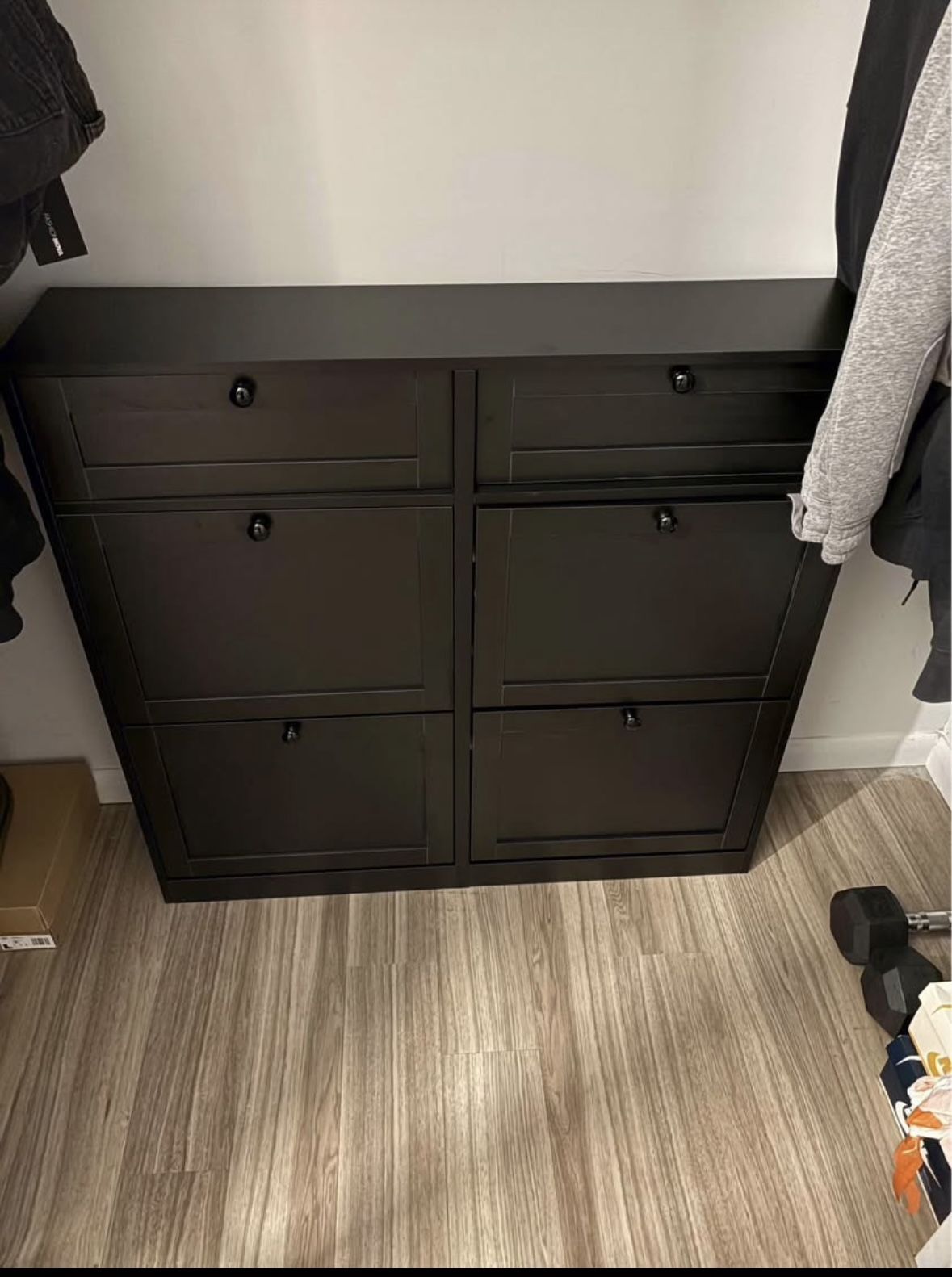 Black Sneaker Cabinet 