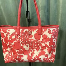 Tory Burch Flower. Splatter  Tote