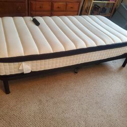 Power Adjustable Twin Bed And XL Mattress