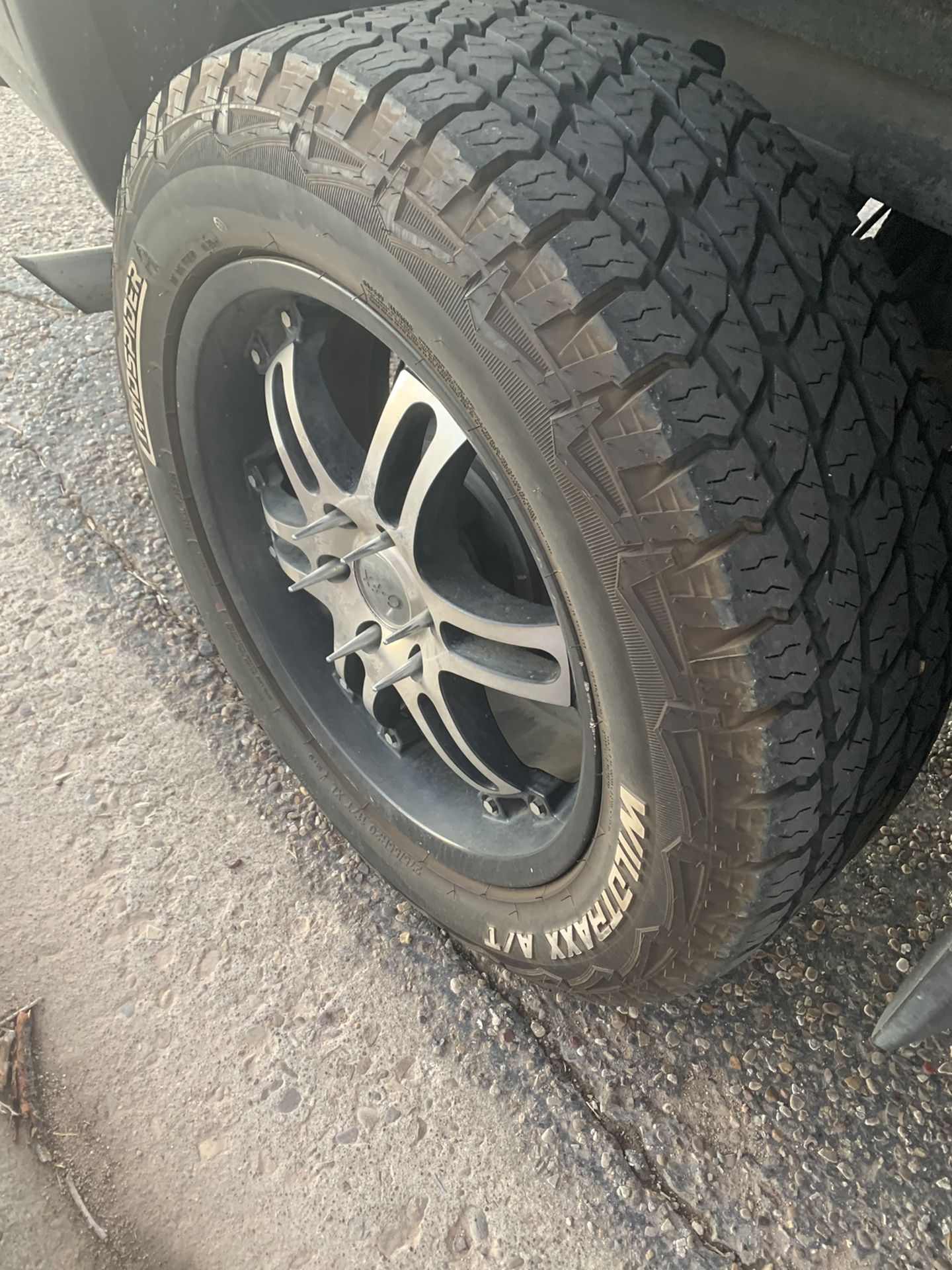 GFX 20” rims and tires
