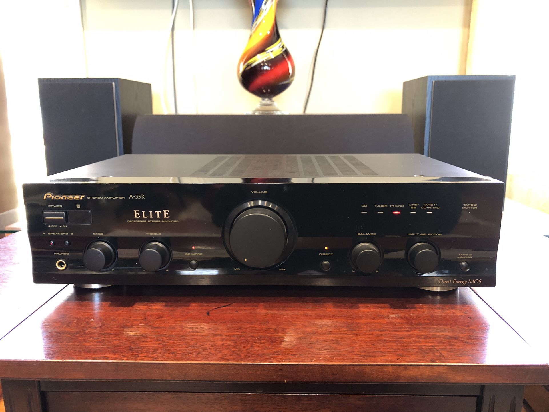 Pioneering Elite A-35R Stereo Reference Amplifier 