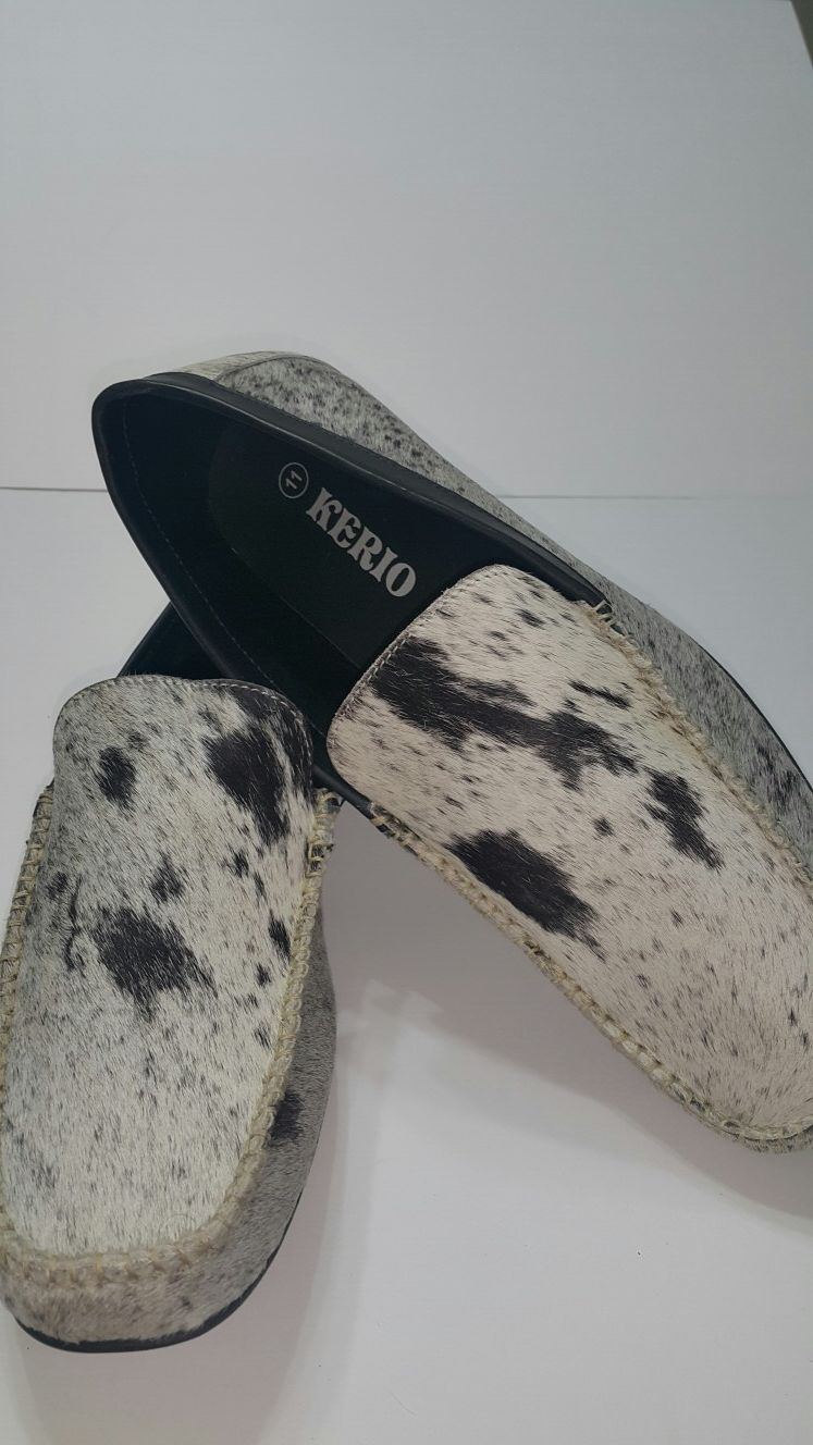 Cowhide leather shoes