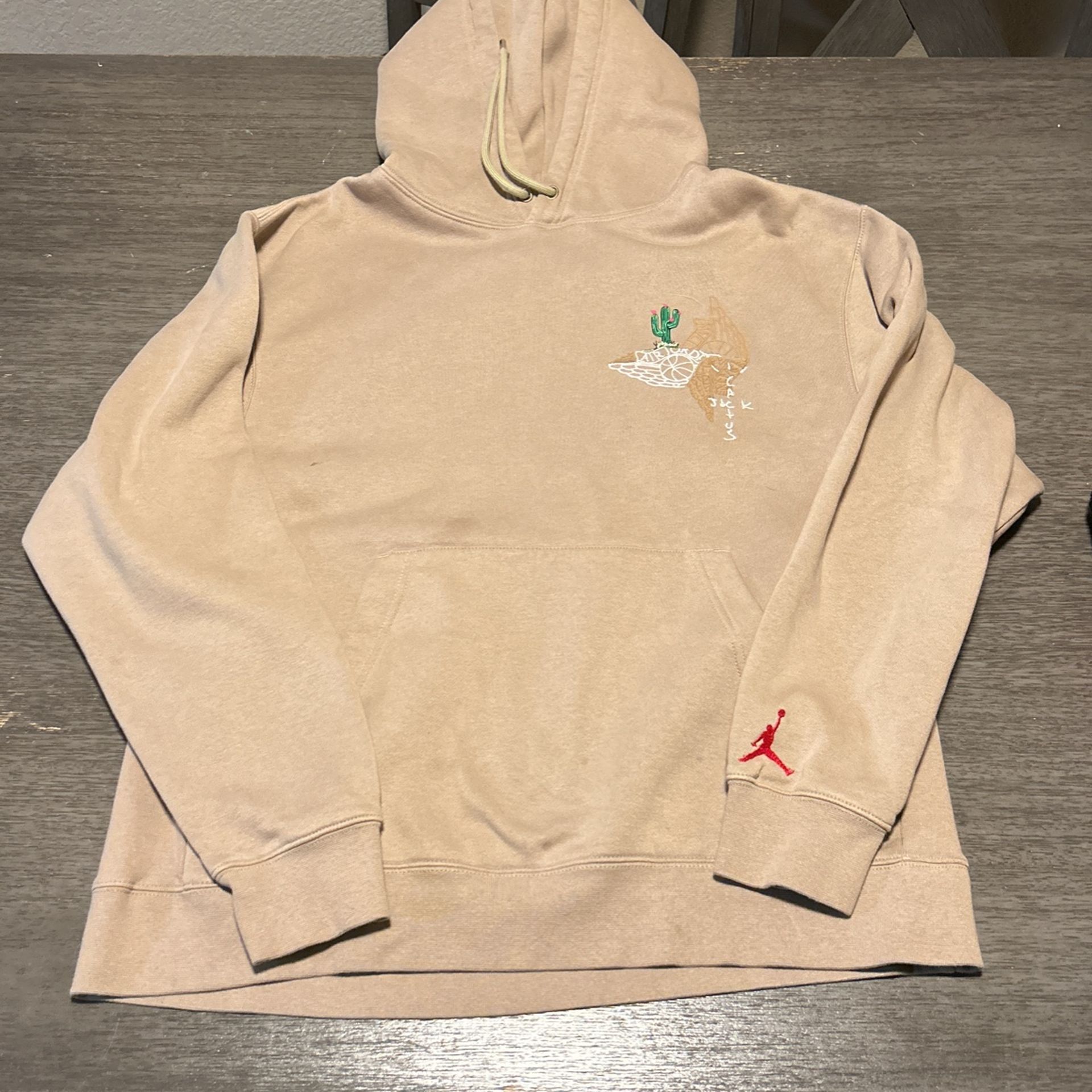 Cactus Jack X Air Jordan Hoodie Large