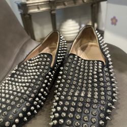 Louboutin Dandelion Spike Loafers