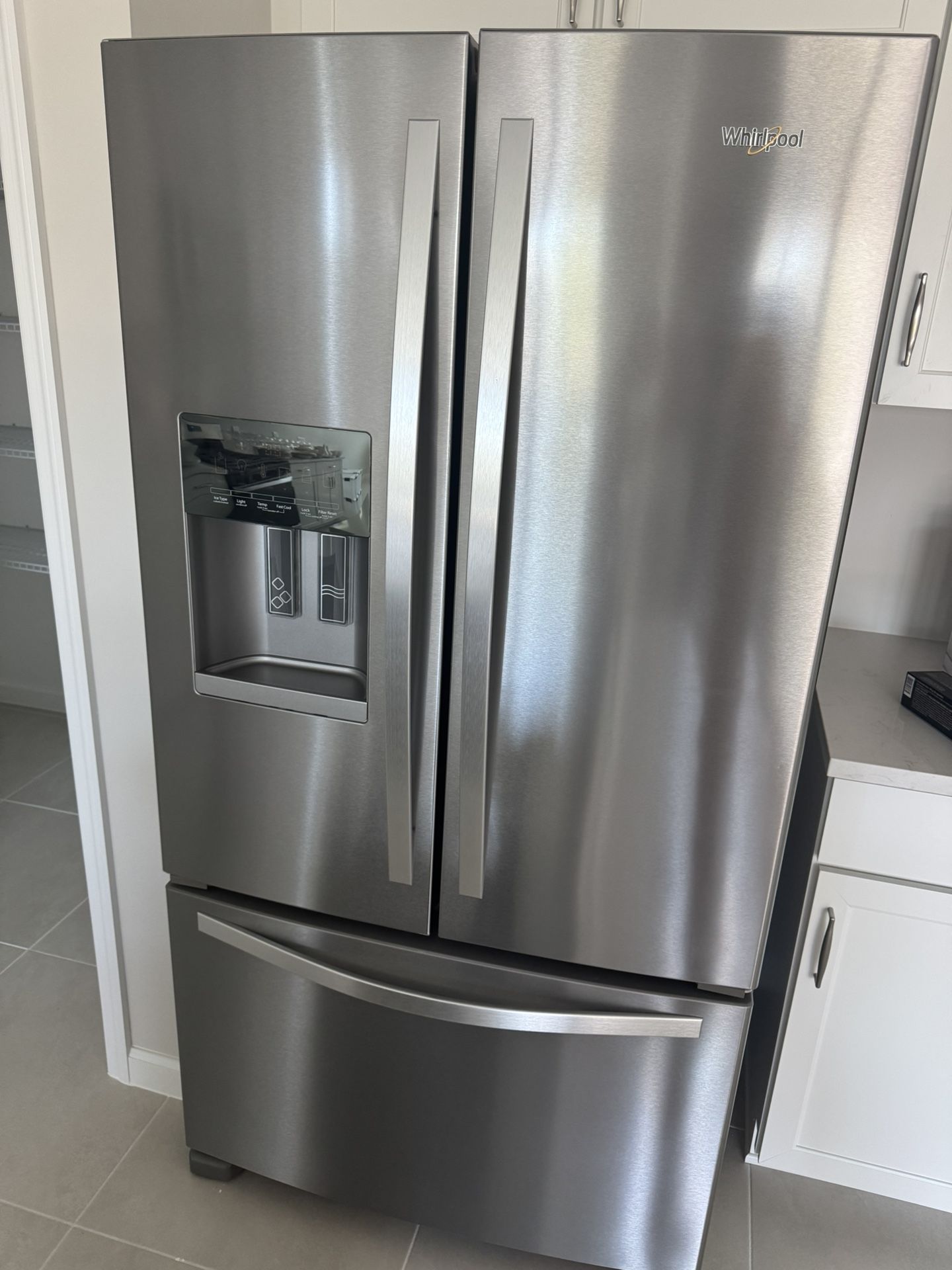 Whirlpool 24.7 Cu Ft French Door Refrigerator Brand New