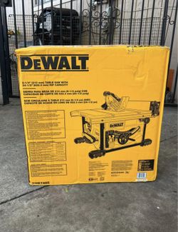 DEWALT 15 Amp Corded 8-1/4 in. Compact Portable Jobsite Tablesaw (Stand Not Included)
