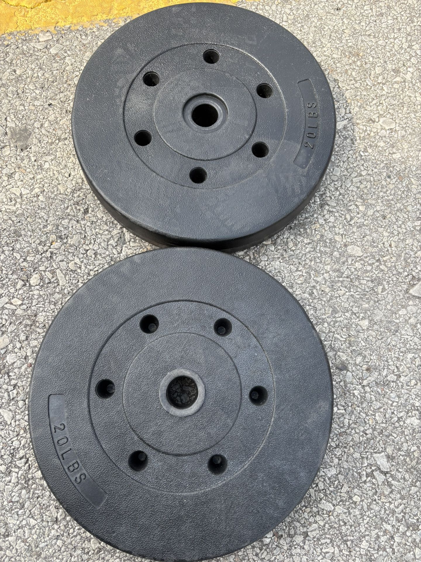 20 lbs plates