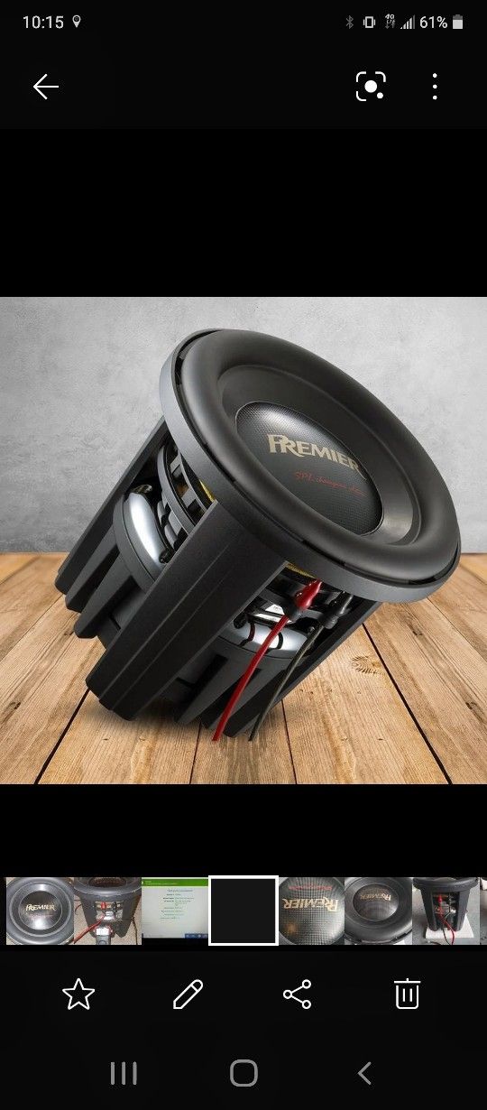 Pioneer Premier SPL Champion 12 Inch Subwoofer