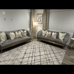 2 Couches With Pillows Like New