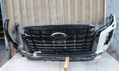 2023-2025 Hyundai Palisade Front Grille and Bumper OEM