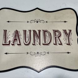 Laundry Room Signs