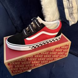 Van Old Skool V (Red/Black)