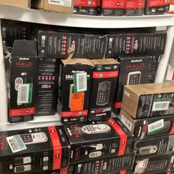 Electronic Locks And Faucets. price Ranges From $40- $120