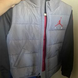 Boys Air Jordan Size medium Vest Jacket
