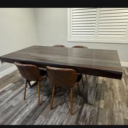 Wooden Table/ Chairs