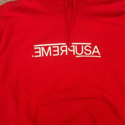 Supreme USA Hoodie