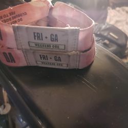 ACL Wristbands For Friday weekend One