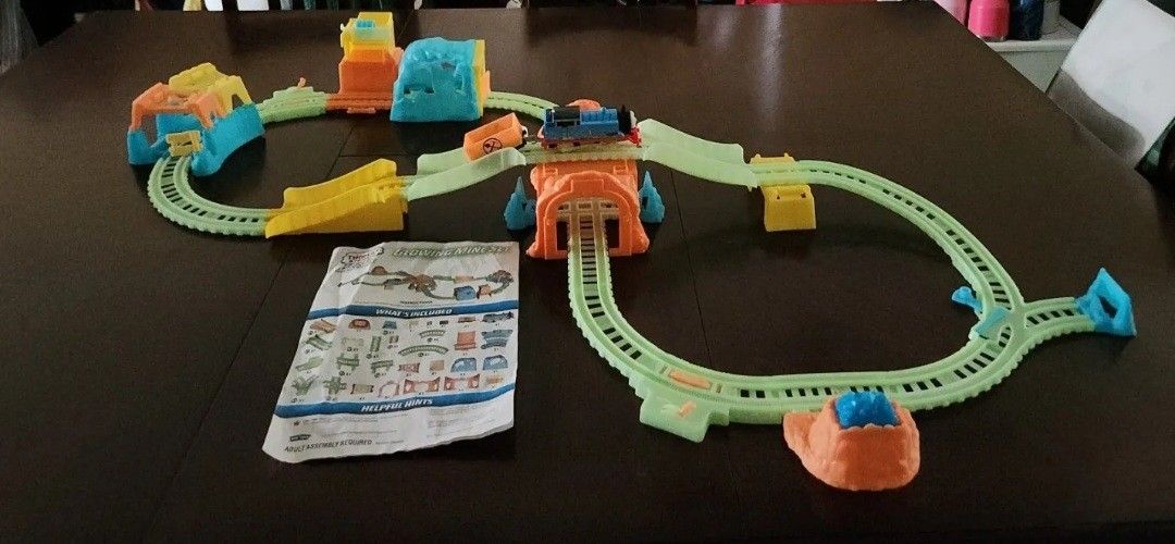 Thomas & Friends Trackmaster Glowing Mine Track Set Only Thomas The Train