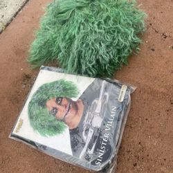 Sinister Green Wig