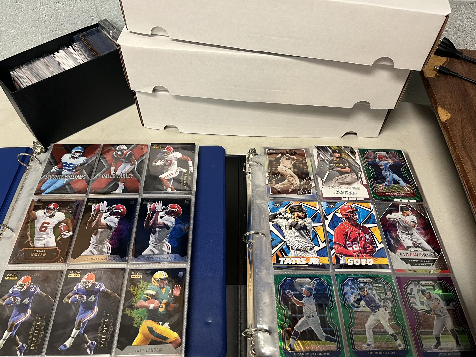 Large Sports Card Collection 