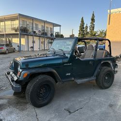 Jeep Wrangler TJ 1997 2.5l 4Cyl Manual PART OUT! 