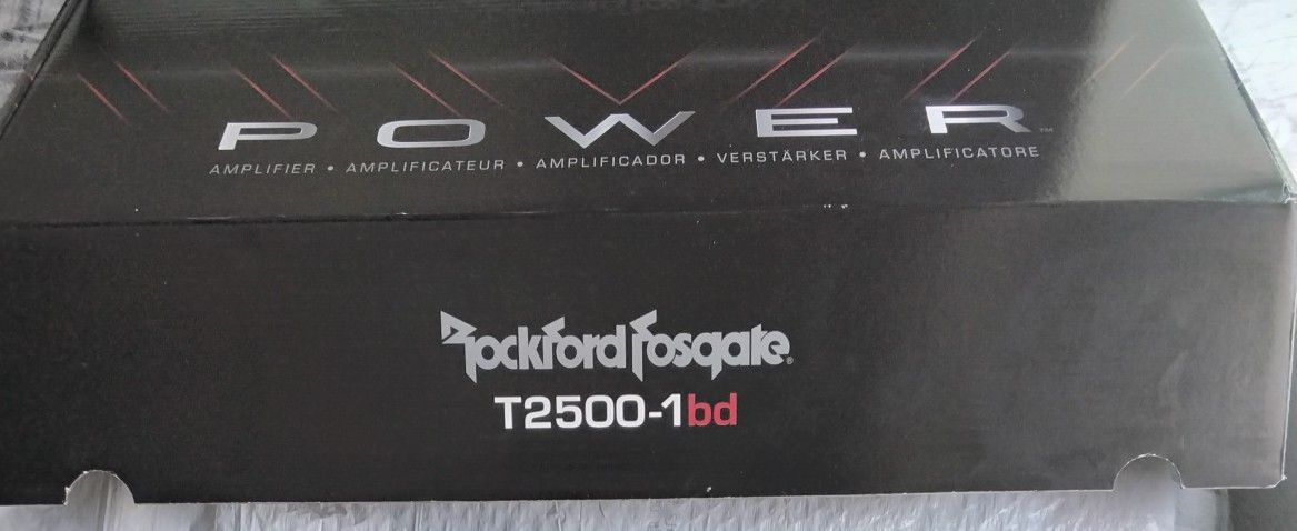 Rockford Fosgate Amplifier 2500 BD Constant Power
