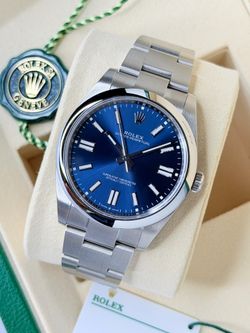 Brand New Rolex Oyster Perpetual 41 w/ Blue Dial