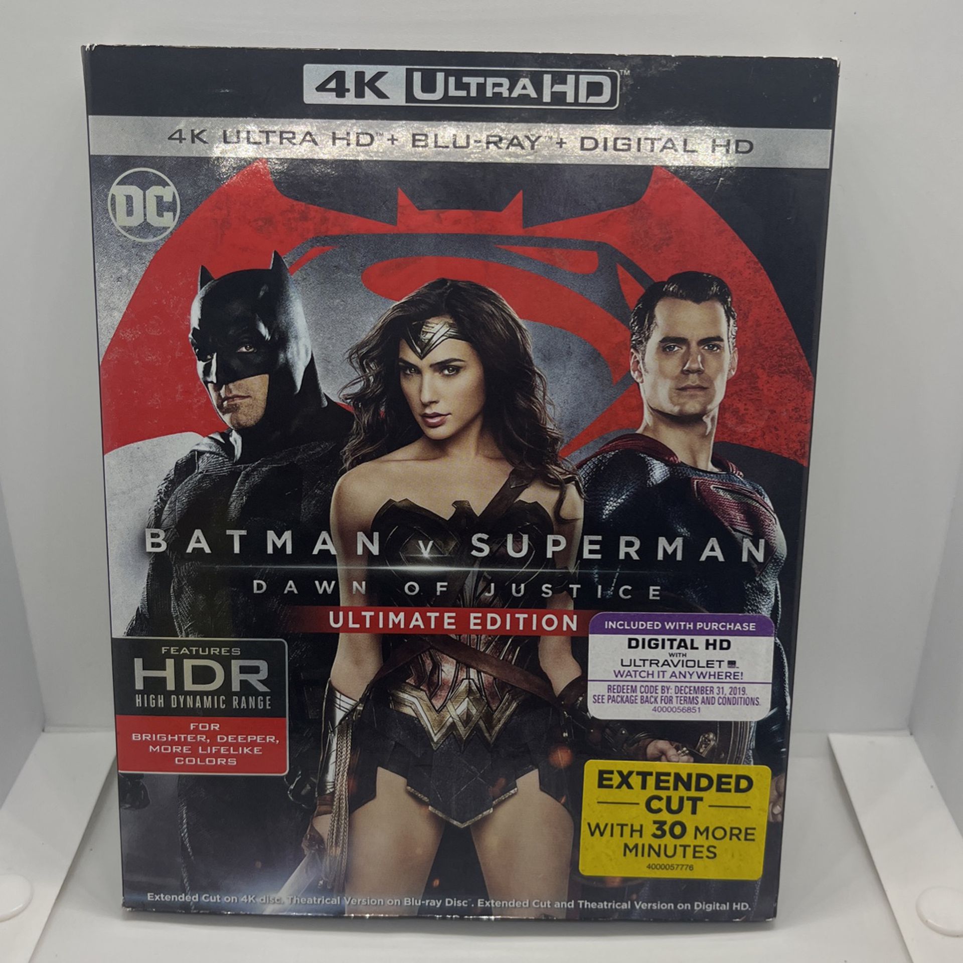 Batman Vs Superman 4K Blu-ray 
