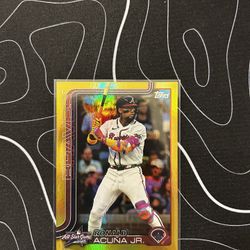 Ronald Acuña Jr. Topps Braves All-Star Game Card #34/50