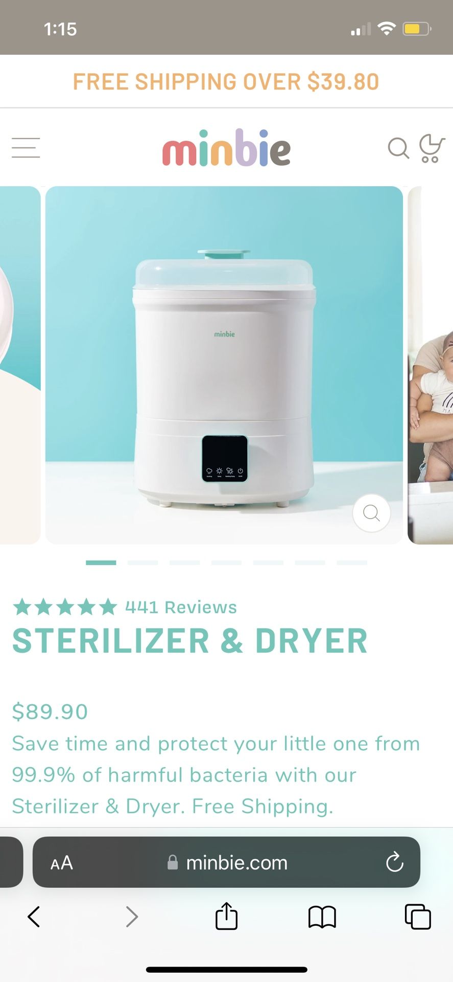 Bottle Sterilizer & Dryer