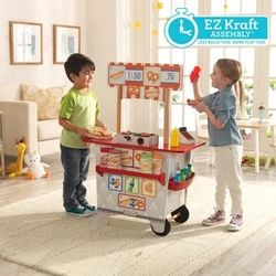 Brand New Wooden Ultimate Snack Stand With EZ Kraft Assembly 