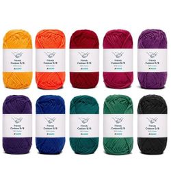 Hobbii Cotton Yarn 30 Skeins